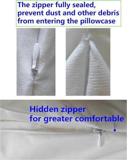 Waterproof Pillow Protectors Queen Size 20x28 Inches 1 Pack - Image 6