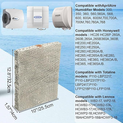 2-Pack 35 Water Panel Humidifier Replacement Filter, Aluminum Mesh Compatible - Image 2