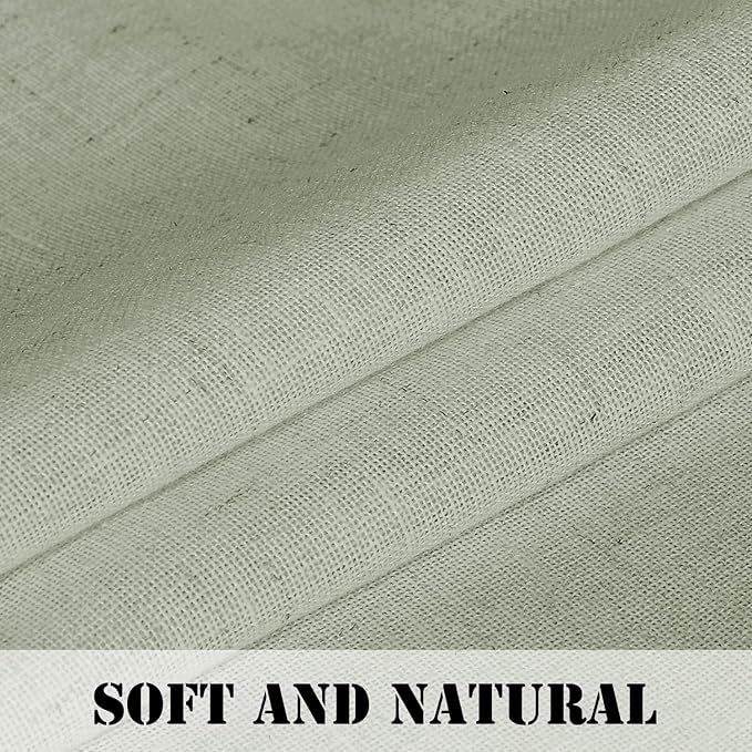 H.VERSAILTEX Sage Curtains 63 Inch Length - Image 5