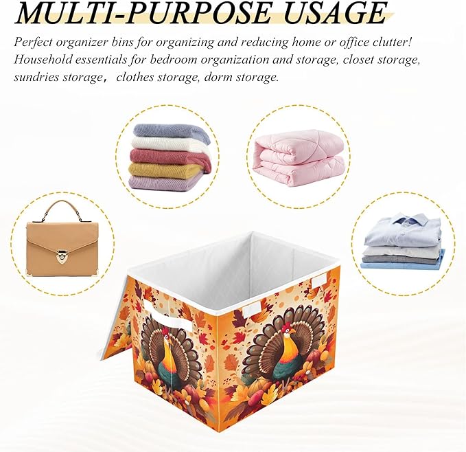 xigua Thanksgiving Turkey Storage Bins - Image 7