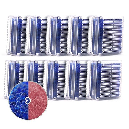 Silica Gel Canister, 45 Gram 10 Packs Hard Plastic Silica Gel Desiccant Canister by Wisesorb