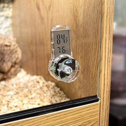 REPTI ZOO Upgraded Reptile Terrarium Thermometer Hygrometer, Digital Pet - Image 3