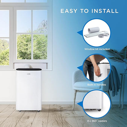 Commercial Cool Portable Air Conditioner, Dehumidifier & Fan, Portable Air - Image 5