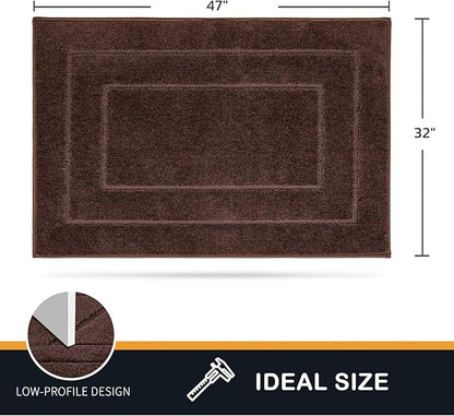 PURRUGS Dirt Trapping Door Mat 32" x 47", Non-Slip/Skid Machine Washable - Image 2