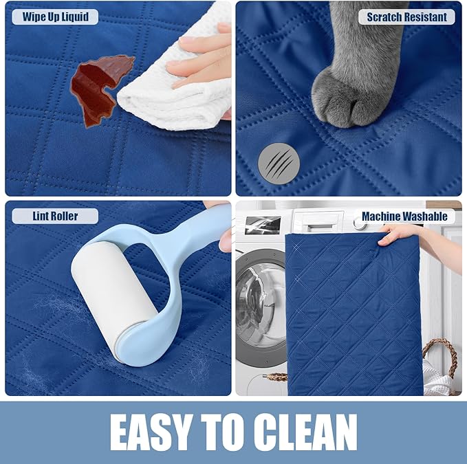 Smiry Waterproof Dog Bed Cover Pet Blanket, Soft Washable Dog Blanket - Image 5