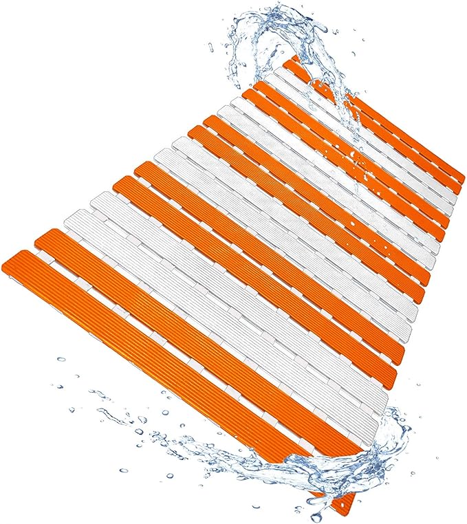 Non Slip Bathtub Mat | Double-Layered Shower Floor Mat by LuxurYou