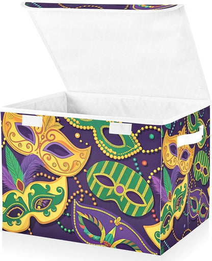 xigua Mardi Gras Mask Storage Bins - Image 2