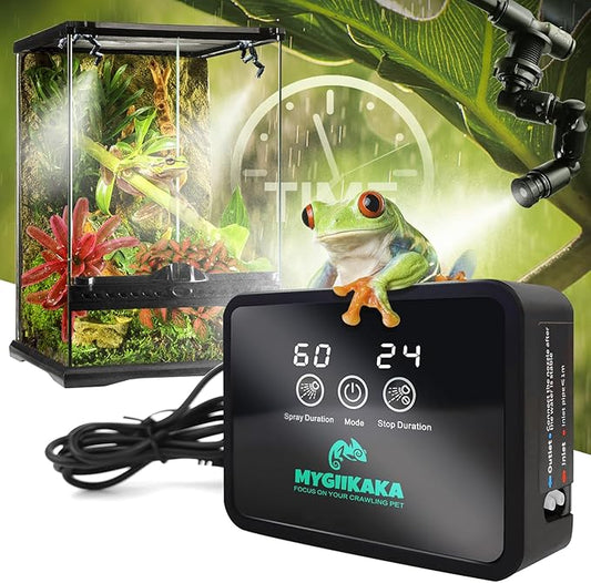 Reptile Smart Mister, Reptile Humidifiers Misting System Automatic by MYGIIKAKA
