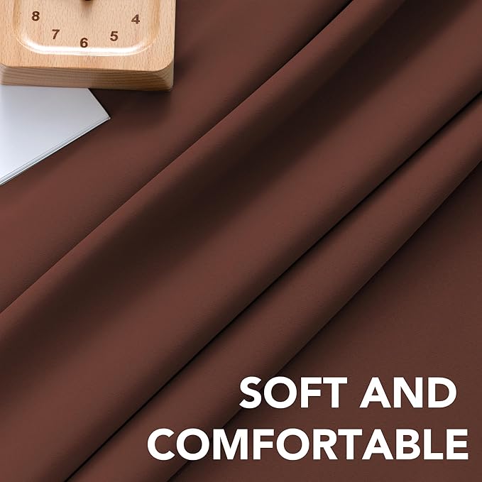 H.VERSAILTEX Blackout Curtains Thermal Insulated Window Treatment Panels Room - Image 5