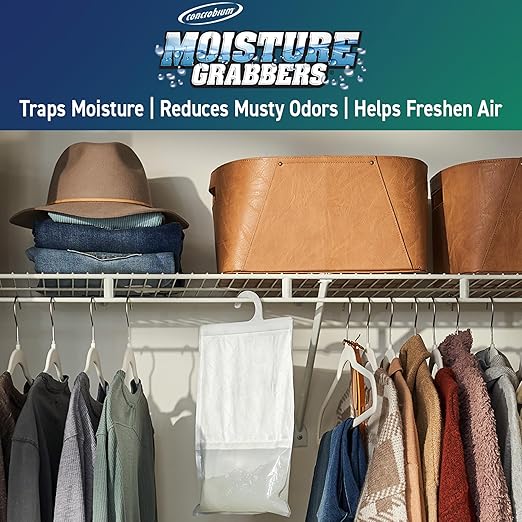 Concrobium Moisture Grabbers, Covers Up to 350 cu ft, Eliminates Musty Odors - Image 3