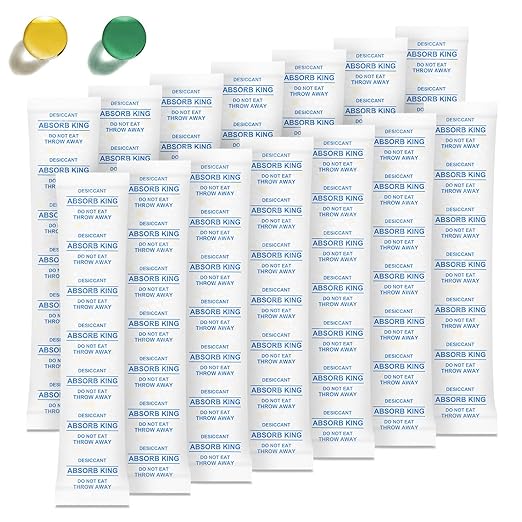 Silica Gel Packets – 10 Gram 150 Packs Moisture Absorbers by ABSORBKING