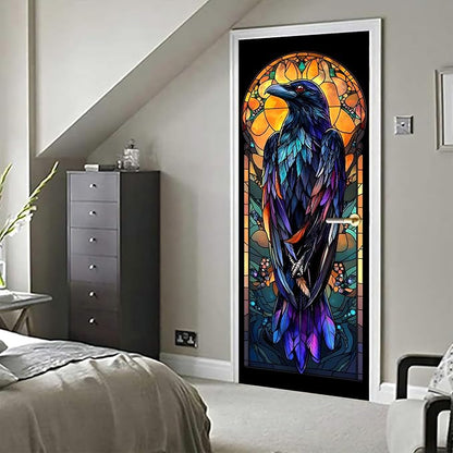 3D Door Stickers, Peel and Stick Vinyl Wallpaper, Self-Adhesive Mural Door Cover - Image 6