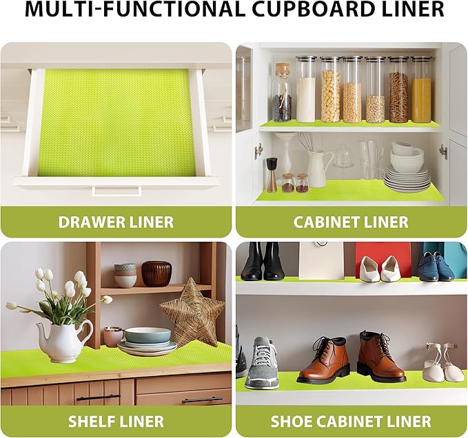 Shelf Liners for Cabinets-Drawer Liner Cabinet Liners for Shelves Kitchen - Image 5