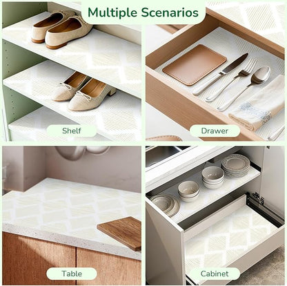 Drawer and Shelf Liner for Kitchen 11.8in x 20FT, Non-Slip Non-Adhesive Cabinet - Image 7