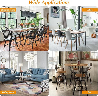 24Pcs Silicone Chair Leg Floor Protectors, Felt Furniture Pads - Image 7