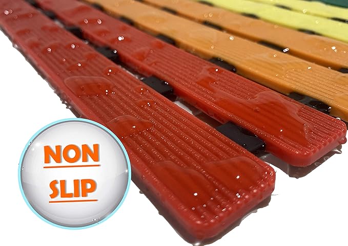 Non Slip Bathtub Mat | Double-Layered Shower Floor Mat - Image 4