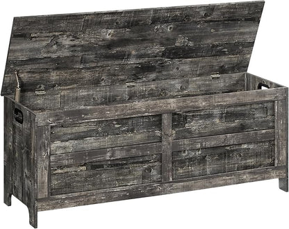 Storage Chest, 47.2” Large Toy Chest, Entryway Storage Trunk, Storage Bench by MAHANCRIS
