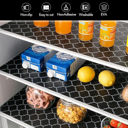 Cooyes Shelf Liner for Kitchen Cabinets – Non-Adhesive Waterproof Drawer Liner - Image 8