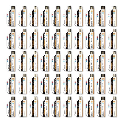 Frigga 50 Pack Temperature Data Logger Single Use Temperature Recorder 28800 by Frigga