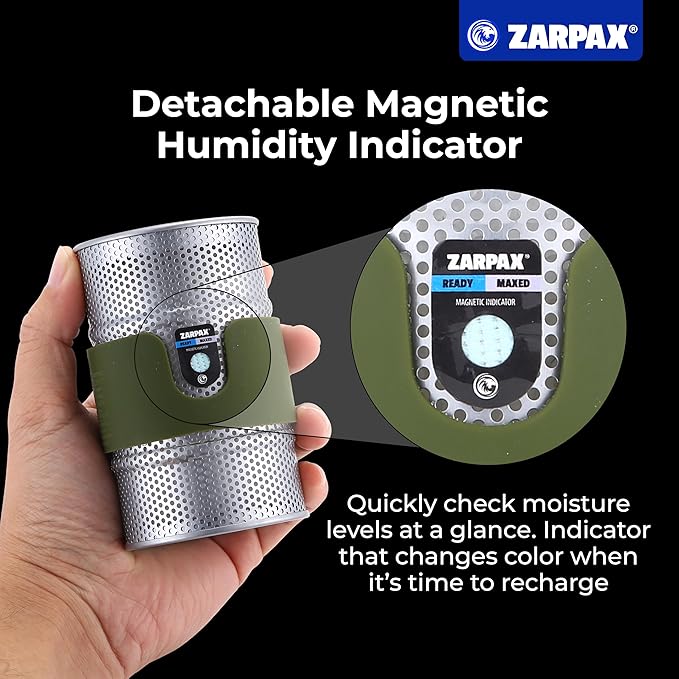 Premium 7oz Desiccant Canister for Gun Safe – Reusable Gun Safe Dehumidifier Can - Image 3
