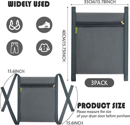 3 Pcs Sneaker Wash & Dry Net Bag - Image 2