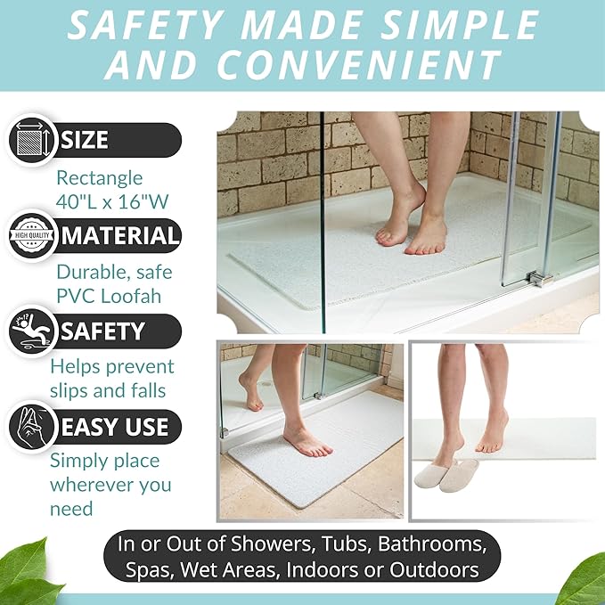 Non Slip Bathtub Mat Shower Mat - Image 3