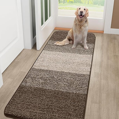 Smiry Dog Door Mat for Muddy Paws, Absorbs Moisture and Dirt, Low-Profile by Smiry
