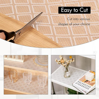 Shelf Liners for Kitchen Cabinets – Non Adhesive Drawer and Cabinet Liner - Image 4