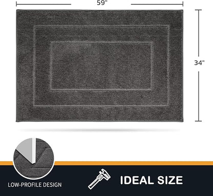 PURRUGS Dirt Trapping Door Mat 34" x 59", Non-Slip/Skid Machine Washable - Image 2