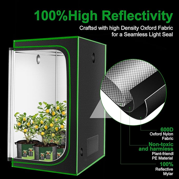MELONFARM 4x4 Grow Tent - Image 2