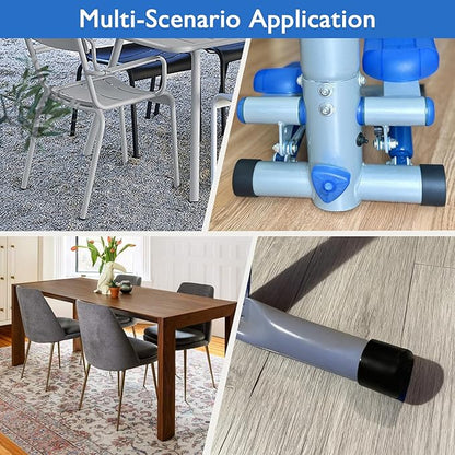25 Pcs 1/2" Round Chair Leg Tips Caps, Silicone Rubber Furniture Leg Floor - Image 7
