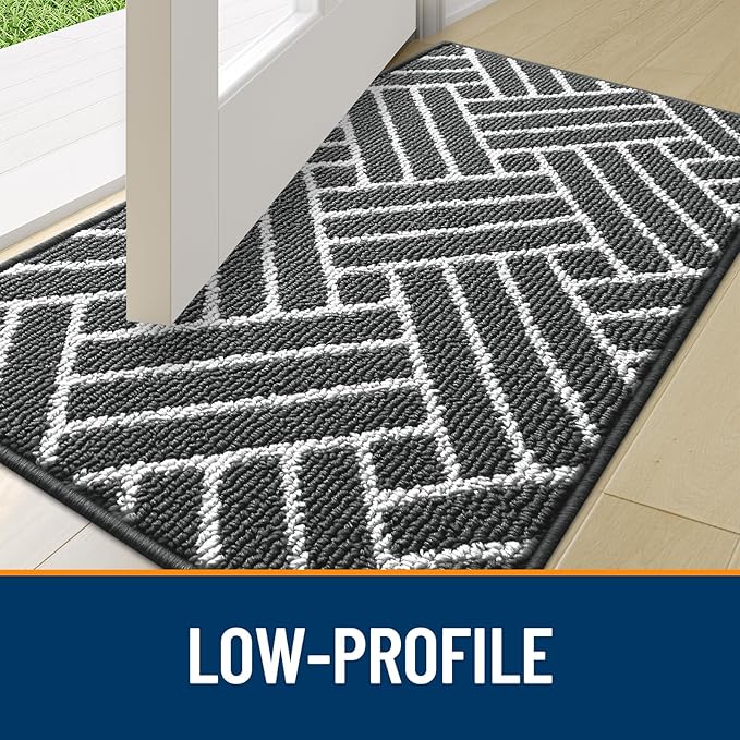 OLANLY Large Indoor Door Mat, 59x35 Inch, Dirt Resistant and Absorbent - Image 4