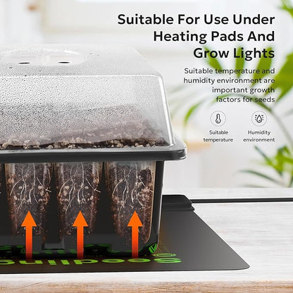 MIXC 10 Packs Seed Starter Tray Seed Starter Kit - Image 2