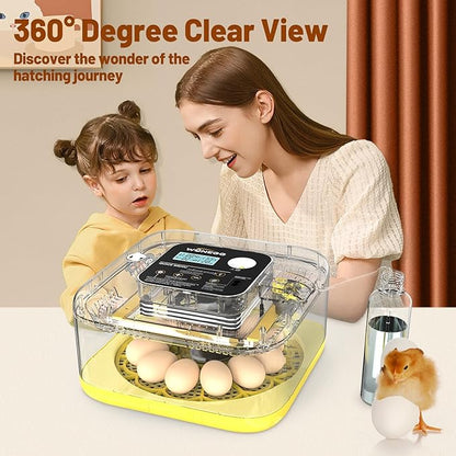 Incubator for Hatching Eggs, 12 Eggs Incubator - Image 8