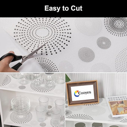 Cooyes Shelf and Drawer Liner for Kitchen Cabinets – Non-Adhesive, Waterproof - Image 7