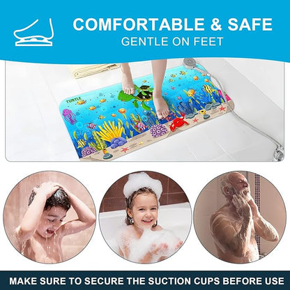 XIYUNTE Baby Bath Mat for Tub Non Slip Kids Bath Mat - Image 7