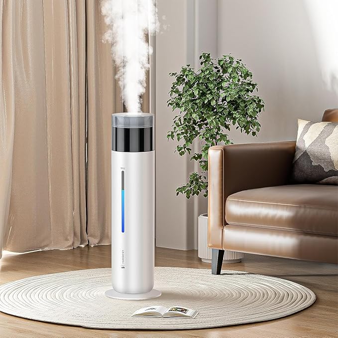 10L/2.6Gal Smart Humidifiers for Bedroom Large Room up to 600ft², 100H Runtime by Fierscial