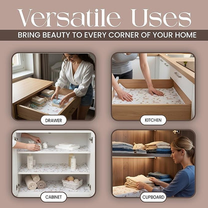 8X Non Scented Drawer Liners for Dresser - Image 6
