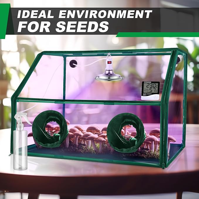 Meonum Large Still Air Box Mushroom Grow Tent, Monotub Kit - Image 3