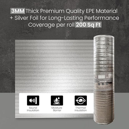 3-in-1 Acoustic Premium Floor Underlayment - Image 2