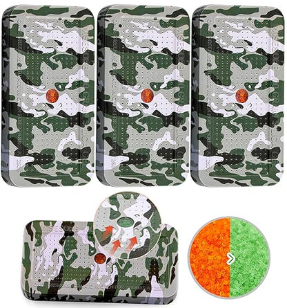 100 Gram Camouflage Gun Safe Dehumidifier Silica Gel Canister Rechargeable by Wisesorb