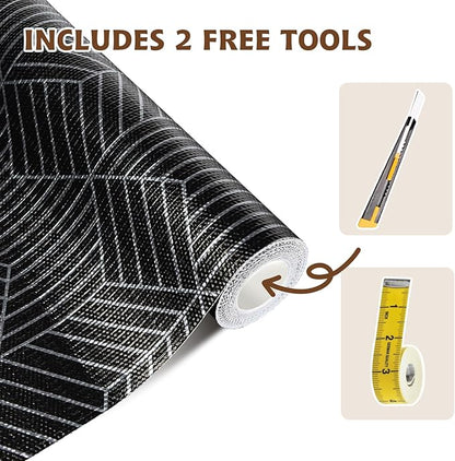 Shelf Liners for Kitchen Cabinets 17.3in x 20FT, Non Adhesive Cabinet Liner - Image 6