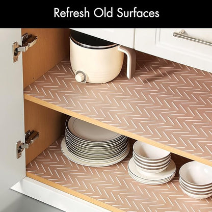 Cooyes Shelf and Drawer Liner for Kitchen Cabinets – Non-Adhesive, Waterproof - Image 4