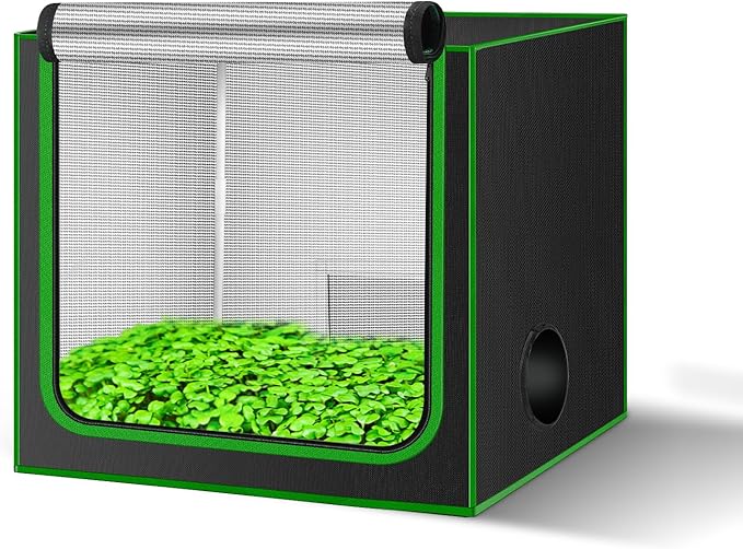 MELONFARM Small Grow Tent for Aerogarden，24”x16”x20” ，Hydroponics Growing by MELONFARM