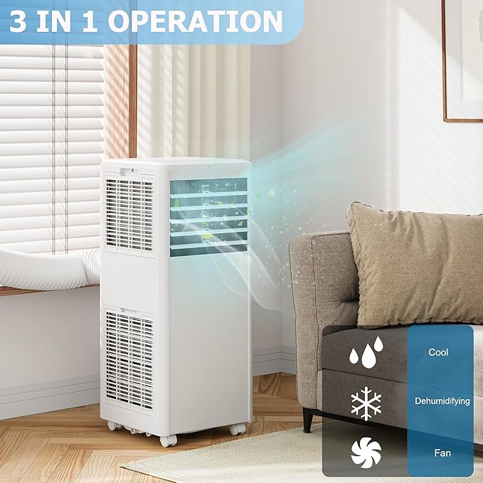 GarveeLife 8000 BTU Portable Air Conditioner - Image 4