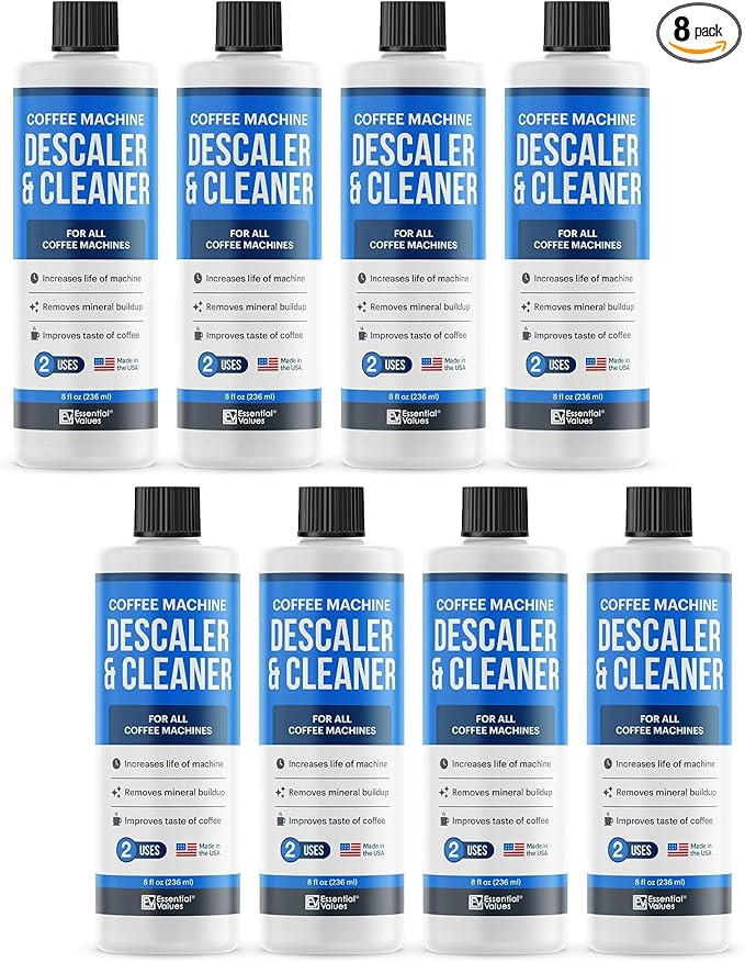 Descaling Solution Coffee Machine Descaler Cleaner | Compatible by EssentialValues