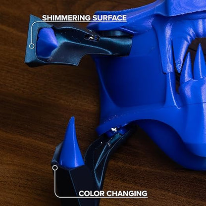 Polymaker Panchroma Blue Color Changing PLA, Glitter Starlight Midnight 3D - Image 4