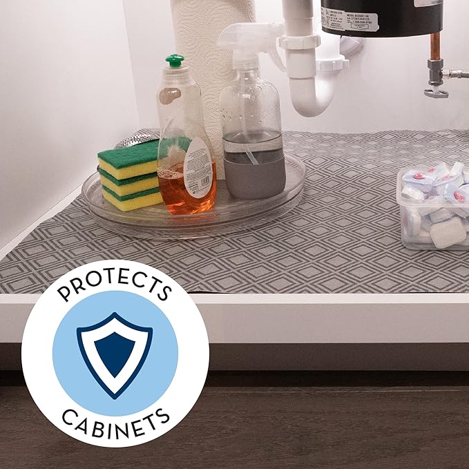 S&T INC. Under Sink Mat, Shelf Liner - Image 2