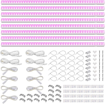 Barrina T5 Grow Lights for Indoor Plants, Full Spectrum, 4ft 160W, LED Grow by Barrina
