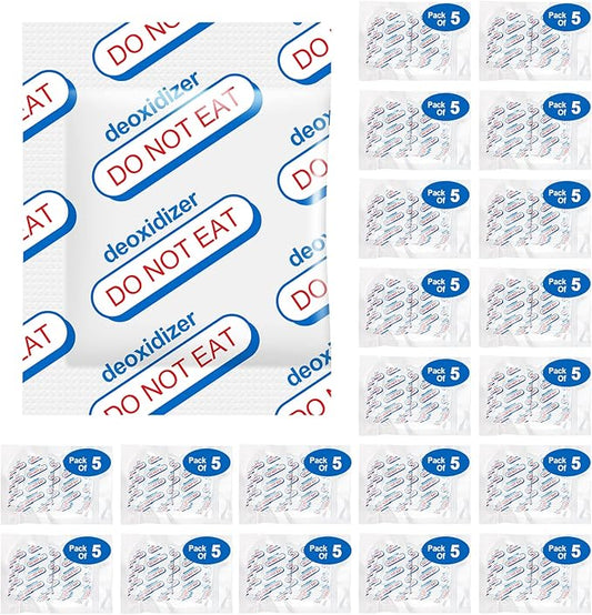 400cc Oxygen Absorbers for Food Storage by ZRLEI